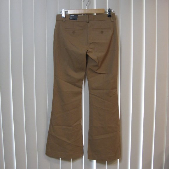 NWT Express tan khaki Columnist dress pants trousers 0 S short - Picture 4 of 9